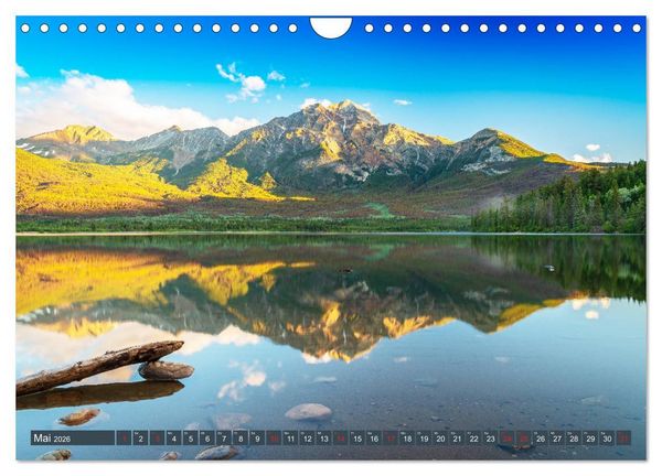 Produktbild: Unterwegs in Kanadas Westen (Wandkalender 2026 DIN A4 quer), CALVENDO Monatskalender
