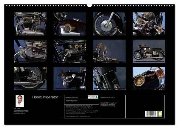 Produktbild: Horex Imperator (Wandkalender 2026 DIN A2 quer), CALVENDO Monatskalender