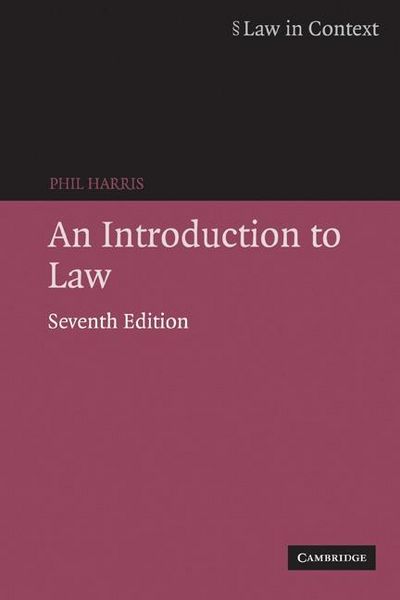 Produktbild: Introduction to Law