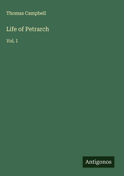 Produktbild: Life of Petrarch