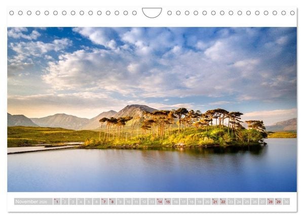 Produktbild: Connemara - Irlands urspr&uuml;nglicher Westen (Wandkalender 2026 DIN A4 quer), CALVENDO Monatskalender