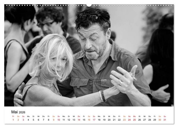 Produktbild: Tango Argentino - Paare beim Tanz auf &ouml;ffentlichen Pl&auml;tzen (Wandkalender 2026 DIN A2 quer), CALVENDO Monatskalender
