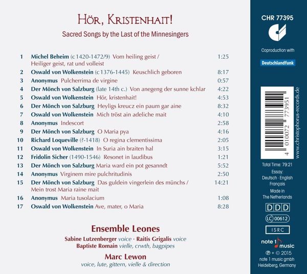Produktbild: H&ouml;r,Kristenhait!/Listen,Christendom!