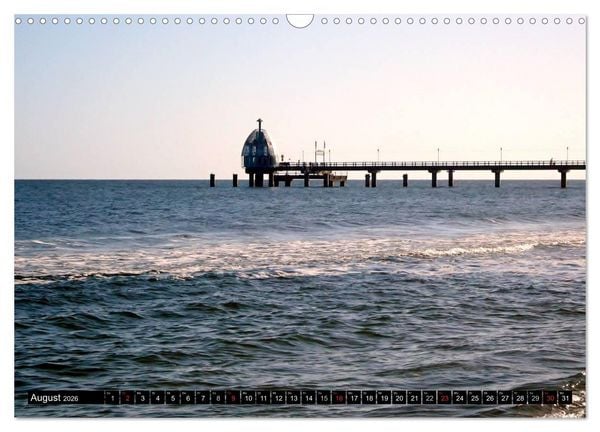 Produktbild: USEDOM - Seeb&auml;der und Naturparadies (Wandkalender 2026 DIN A3 quer), CALVENDO Monatskalender
