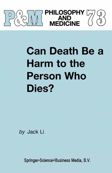 Produktbild: Can Death Be a Harm to the Person Who Dies?