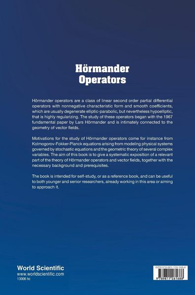 Produktbild: Hormander Operators
