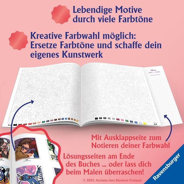 Produktbild: Disney - Malen nach Zahlen: Classics