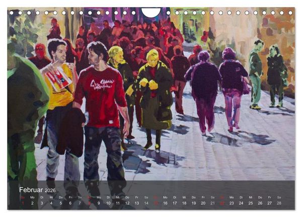 Produktbild: Alena Steinlechner, Acryl auf Leinwand (Wandkalender 2026 DIN A4 quer), CALVENDO Monatskalender