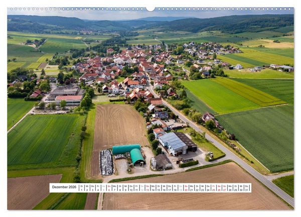 Produktbild: Die Ringgau D&ouml;rfer (Wandkalender 2026 DIN A2 quer), CALVENDO Monatskalender