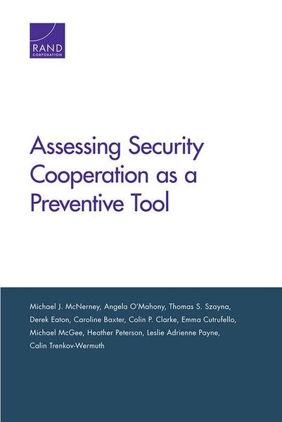 Produktbild: Assessing Security Cooperation as a Preventive Tool