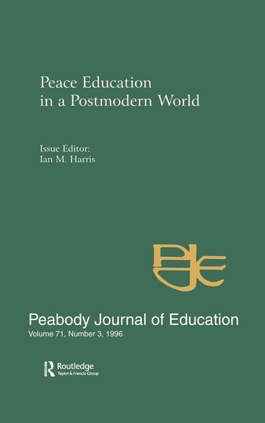 Produktbild: Peace Education in a Postmodern World