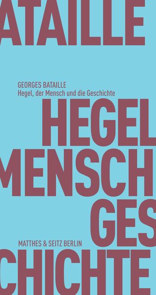 Produktbild: Hegel, der Mensch und die Geschichte