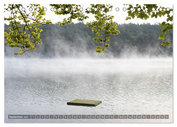 Produktbild: Lychen - zwischen Wald und Seen (Tischkalender 2027 DIN A5 quer), CALVENDO Monatskalender