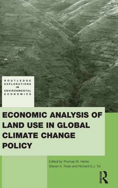 Produktbild: Economic Analysis of Land Use in Global Climate Change Policy
