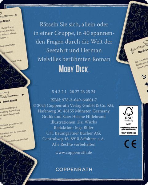 Produktbild: Schachtelspiel: Moby Dick - Das Quiz