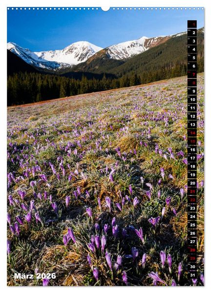 Produktbild: Impressionen aus der Tatra (Wandkalender 2026 DIN A2 hoch), CALVENDO Monatskalender