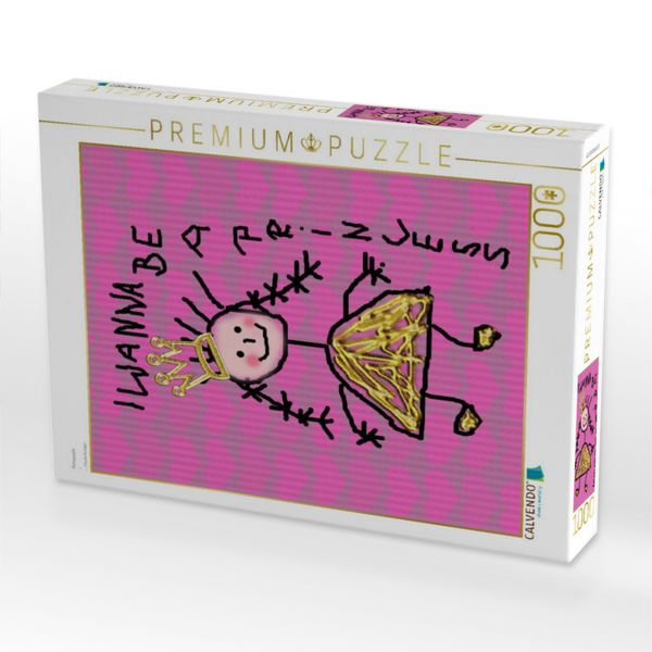 Produktbild: CALVENDO Puzzle Prinzessin | 1000 Teile Lege-Gr&ouml;&szlig;e 64x48cm Foto-Puzzle f&uuml;r gl&uuml;ckliche Stunden