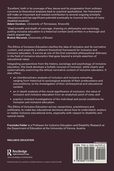 Produktbild: The Ethics of Inclusive Education
