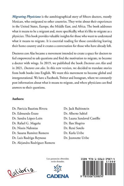 Produktbild: Migrating Physicians Doctoras & Doctores Con Alas