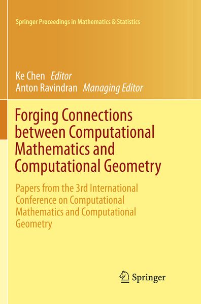 Produktbild: Forging Connections between Computational Mathematics and Computational Geometry