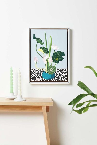 Produktbild: Malen nach Zahlen Set, Lotus, 26 x 37 cm,, Inhalt: