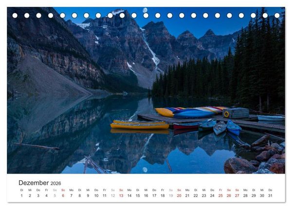 Produktbild: Kanada - Impressionen (Tischkalender 2026 DIN A5 quer), CALVENDO Monatskalender