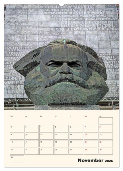 Produktbild: Chemnitz Kulturhauptstadt Terminplaner (hochwertiger Premium Wandkalender 2026 DIN A2 hoch), Kunstdruck in Hochglanz