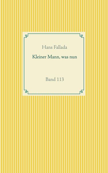 Produktbild: Kleiner Mann, was nun
