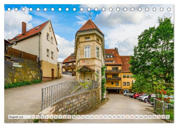 Produktbild: Lauf an der Pegnitz Impressionen (Tischkalender 2026 DIN A5 quer), CALVENDO Monatskalender