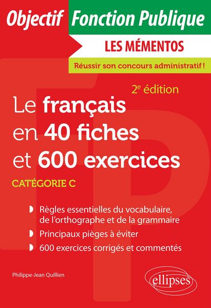 Produktbild: Le fran&ccedil;ais en 40 fiches et 600 exercices