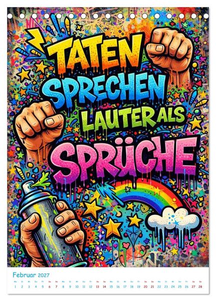 Produktbild: BACKROUND (Tischkalender 2027 DIN A5 hoch), CALVENDO Monatskalender