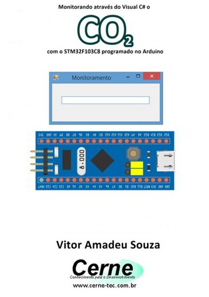Produktbild: Monitorando Atrav&eacute;s Do Visual C# O Co2 Com O Stm32f103c8 Programado No Arduino