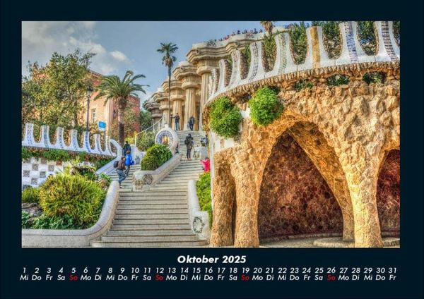 Produktbild: Barcelona 2025 Fotokalender DIN A4