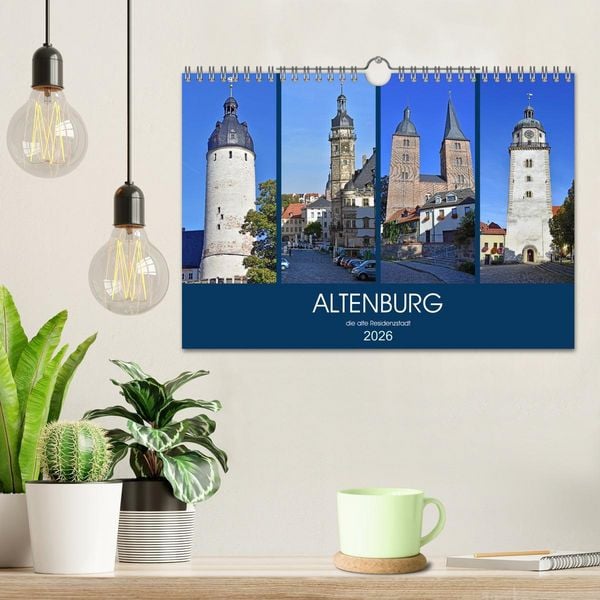 Produktbild: ALTENBURG, die alte Residenzstadt (Wandkalender 2026 DIN A4 quer), CALVENDO Monatskalender