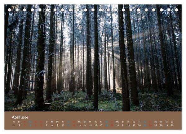 Produktbild: Fasziantion Natur (Tischkalender 2026 DIN A5 quer), CALVENDO Monatskalender