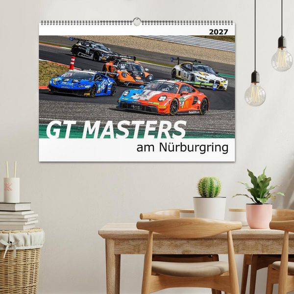 Produktbild: GT Masters am N&uuml;rburgring (Wandkalender 2027 DIN A2 quer), CALVENDO Monatskalender