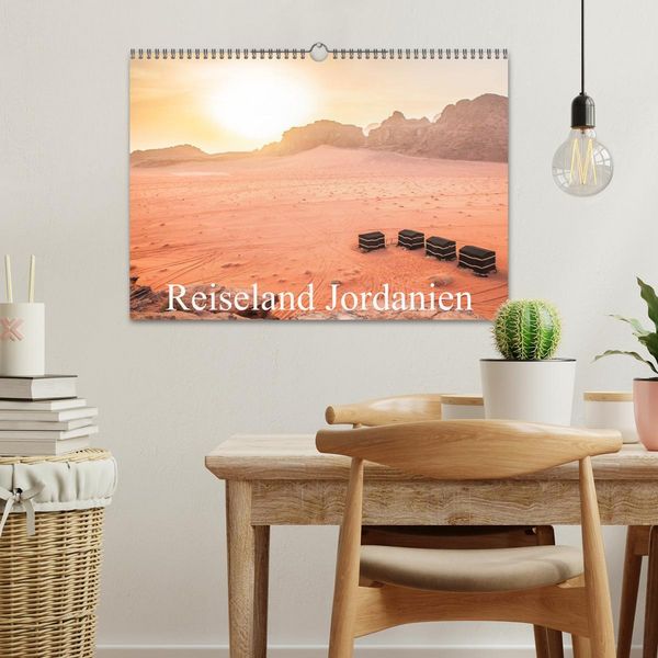 Produktbild: Reiseland Jordanien (Wandkalender 2026 DIN A3 quer), CALVENDO Monatskalender