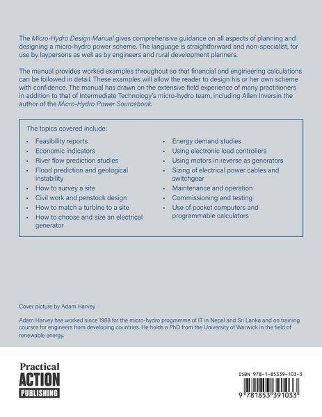 Produktbild: Micro-Hydro Design Manual
