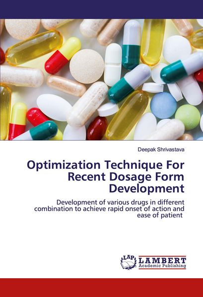 Produktbild: Optimization Technique For Recent Dosage Form Development