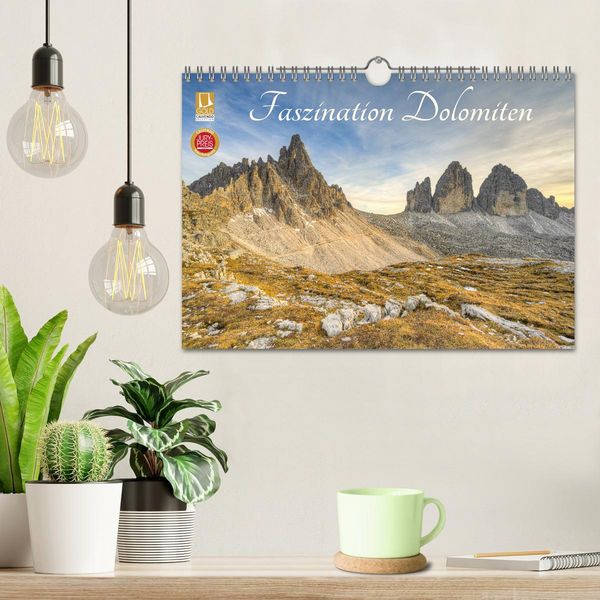 Produktbild: Faszination Dolomiten (Wandkalender 2026 DIN A4 quer), CALVENDO Monatskalender