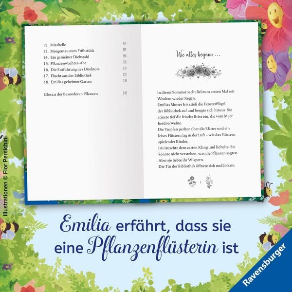 Produktbild: Emilia Blumenherz, Band 1 - Das geheime Pflanzeninternat