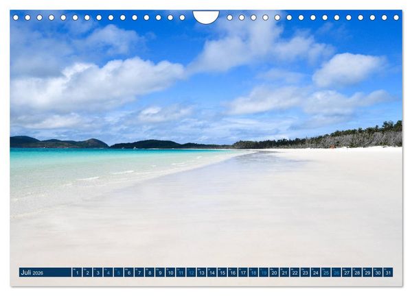 Produktbild: Great Barrier Reef und die Whitsundays (Wandkalender 2026 DIN A4 quer), CALVENDO Monatskalender