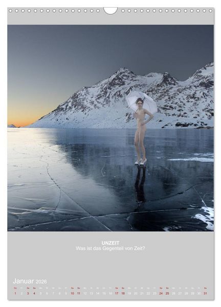 Produktbild: ZEIT METAPHERN (Wandkalender 2026 DIN A3 hoch), CALVENDO Monatskalender