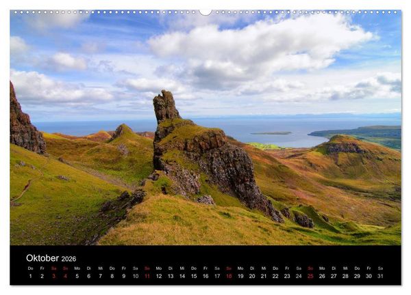 Produktbild: Schottland - Spiegel der Seele (Wandkalender 2026 DIN A2 quer), CALVENDO Monatskalender