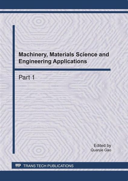 Produktbild: Machinery, Materials Science and Engineering Applications, MMSE2011