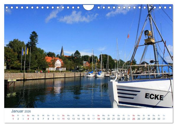 Produktbild: Eckernf&ouml;rde 2026. Impressionen rund um den Hafen (Wandkalender 2026 DIN A4 quer), CALVENDO Monatskalender