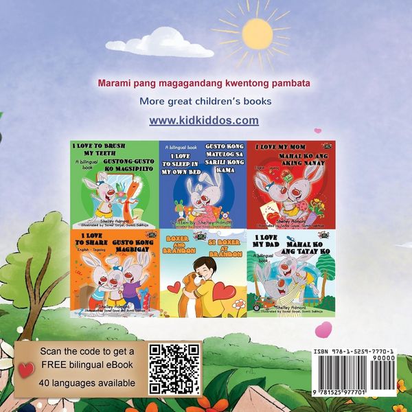 Produktbild: I am Thankful (Tagalog English Bilingual Children's Book)
