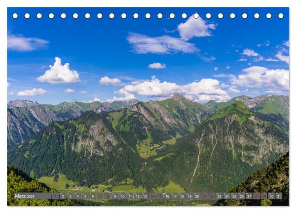 Produktbild: Faszination Oberallg&auml;u (Tischkalender 2026 DIN A5 quer), CALVENDO Monatskalender