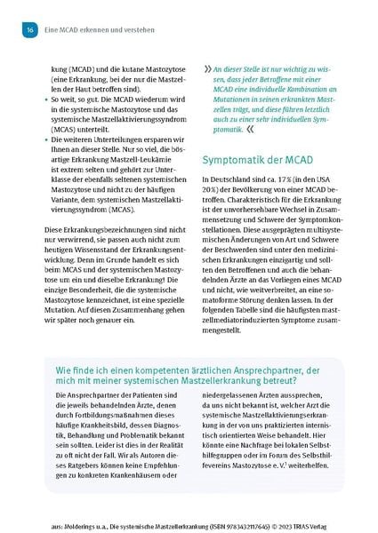 Die systemische Mastzellerkrankung