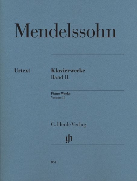 Produktbild: Felix Mendelssohn Bartholdy - Klavierwerke, Band II